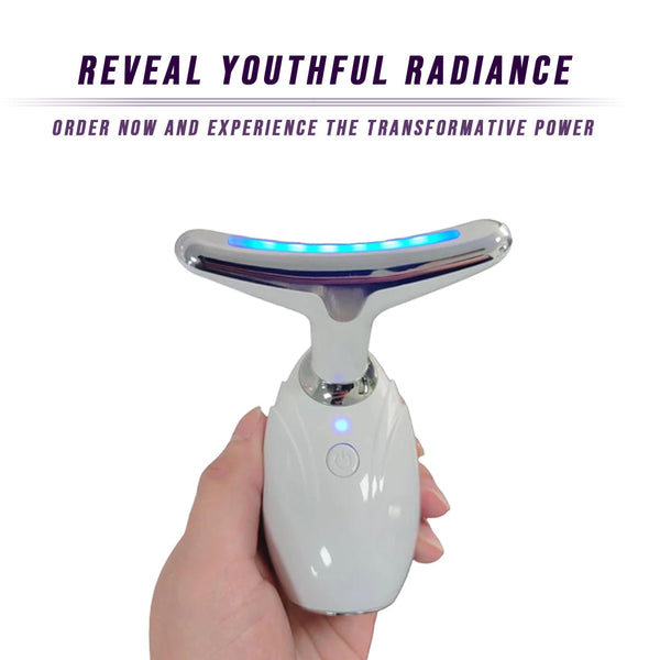 3-in-1 Neck & Face LED Beauty Therapy Device